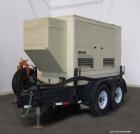 Used Kohler 33 kW Prime Rated, Portable / Trailer Mounted, Diesel Generator Set, Model 30REOZJB, Serial #2004451.  John Deere 3029TF150 engine rated 64 hp @ 1800 rpm, serial #PE3029T374205. 3/60/120/...