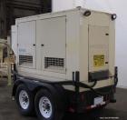 Used Kohler 33 kW Prime Rated, Portable / Trailer Mounted, Diesel Generator Set, Model 30REOZJB, Serial #2004451.  John Deere 3029TF150 engine rated 64 hp @ 1800 rpm, serial #PE3029T374205. 3/60/120/...