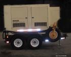 Used Kohler 33 kW prime rated portable / trailer mounted, diesel generator set, model 30REOZJB, SN-0793273. John Deere 3029TF150 engine rated 64 HP @ 1800 RPM, SN-PE3029T337680. 3/60/120/208V and 1/6...