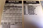Used KOHLER 450KW Standby Diesel Generator, Model 450REOZD4.