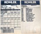 Used- Kohler 515kW diesel generator set. Kohler Model 500ROZD Serial 622118. Detroit Diesel 12V-92T rated 830 HP @ 1800 RPM....