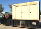 Used Kohler 500kW Diesel Generator Set, Model 500ROZD71, Serial #395955. Detroit Diesel 12-92TA turbocharged aftercooled rated 830 HP @ 1800 RPM. 3/60/120/208/277-480 Volt, currently set up for 208 V...