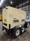 Used Kohler 62 kW Standby (57kW prime) Diesel Generator Set, trailer mounted, model 60REOZJB, serial #2131576.  John Deere 4045TF270 engine rated 110 hp at 1800 rpm, serial #PE4045T593273, emissions ...