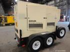 Used Kohler 55 kW Standby (50 kW prime) Diesel Generator Set, trailer mounted, model 50REOZJB, serial #2146207. John Deere 4045TF270 engine rated 110 hp at 1800 rpm, serial #PE4045T656683, emissions ...