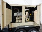 Used Kohler 55 kW Standby (50 kW prime) Diesel Generator Set, trailer mounted, model 50REOZJB, serial #2146207. John Deere 4045TF270 engine rated 110 hp at 1800 rpm, serial #PE4045T656683, emissions ...