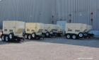 Used Kohler 55 kW Standby (50 kW prime) Diesel Generator Set, portable / trailer mounted, model 50REOZJB, serial #2145835.  John Deere 4045TF270 engine rated 110 hp @ 1800 rpm, serial #PE4045T656697,...