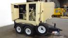 Used Kohler 55 kW Standby (50 kW prime) Diesel Generator Set, portable / trailer mounted, model 50REOZJB, serial #2145835.  John Deere 4045TF270 engine rated 110 hp @ 1800 rpm, serial #PE4045T656697,...