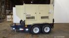 Used John Deere / Kohler 55 kW Standby (50 kW prime) diesel generator set, portable / trailer mounted, model 50REOZJB,  SN-2149456. John Deere 4045TF270 engine rated 110 HP at 1800 RPM, emissions EPA...