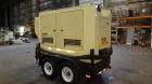 Used Kohler 54 kW standby (50kW prime) diesel generator set, trailer mounted, model 60REOZJB, SN-2002787. John Deere 4045TF270 engine rated 110 HP @ 1800 RPM, emissions EPA tier 2 certified, SN-PE404...