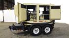 Used Kohler 54 kW Standby (50 kW Prime) Rated Diesel Generator Set, trailer mounted, model 60REOZJB, serial #2002041.  John Deere 4045TF270 engine rated 110 hp @ 1800 rpm, emissions EPA tier 2 certif...