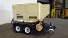 Used Kohler 54 kW standby (50 kW prime) diesel generator set, trailer mounted, model 60REOZJB, SN-2000383. John Deere 4045TF270 engine rated 110 HP @ 1800 RPM, emissions EPA tier 2 certified. 3/60/12...