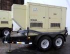 Used Kohler 54 kW Standby (50 kW Prime) Rated Diesel Generator Set, trailer mounted, model 60REOZJB, serial #0793326.  John Deere 4045TF270 engine rated 110 hp @ 1800 rpm, emissions EPA tier 2 certif...