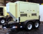 Used Kohler 54 kW Standby (50 kW Prime) Rated Diesel Generator Set, trailer mounted, model 60REOZJB, serial #2026818.  John Deere 4045TF270 engine rated 110 hp @ 1800 rpm, emissions EPA tier 2 certif...