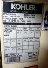 Used Kohler 54 kW Standby (50 kW Prime) Rated Diesel Generator Set, trailer mounted, model 60REOZJB, serial #0794734.  John Deere 4045TF270 engine rated 110 hp @ 1800 rpm, emissions EPA tier 2 certif...