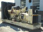 Used Kohler 750 kW Diesel Generator Set. Kohler model 750R0ZD, serial #386319. Detroit Diesel 16V-92TA engine rated 1170 hp @ 1800 rpm. 3/60/277-480V. 800 Amp and 225 Amp circuit breaker, battery cha...