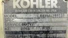 Used Kohler 800 kW diesel generator, model 800ROZD71. Detroit Diesel 16V-92TA e