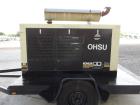 Used Kohler / John Deere 80 kW portable / trailered generator. John Deere 6059T