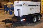 Used MQ Power / Multiquip Whisperwatt trailered 110 kW standby rated / 100 kW prime rated diesel generator set. Whisperwatt model DCA-125SSJU, SN-7500387. John Deere model 6068TF250, SN-PE6068T055366...