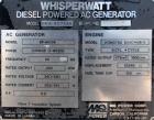 Used MQ Power / Multiquip Whisperwatt 352 kW Standby /320 kW Prime Rated Diesel Generator Set. Whisperwatt model DCA-400SSK, SN-3703872. Komatsu model SA6D14OE-2, SN-28527, 6 cylinder 4 cycle, 478 hp...