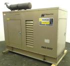 Used Magnetek 100 kW standby natural gas generator set, model RNS 1250 SN-PM078611. Ford model LSG-8751-6007-ZA engine SN-04053 L-28-RA. 3/60/208/240/480V or 1/60/120/240V. Main-line circuit breaker....