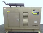 Used Magnetek 100 kW standby natural gas generator set, model RNS 1250 SN-PM078611. Ford model LSG-8751-6007-ZA engine SN-04053 L-28-RA. 3/60/208/240/480V or 1/60/120/240V. Main-line circuit breaker....