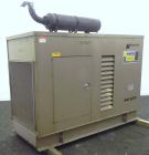 Used Magnetek 100 kW standby natural gas generator set, model RNS 1250 SN-PM078611. Ford model LSG-8751-6007-ZA engine SN-04053 L-28-RA. 3/60/208/240/480V or 1/60/120/240V. Main-line circuit breaker....