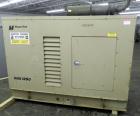 Used Magnetek 100 kW standby natural gas generator set, model RNS 1250 SN-PM078611. Ford model LSG-8751-6007-ZA engine SN-04053 L-28-RA. 3/60/208/240/480V or 1/60/120/240V. Main-line circuit breaker....