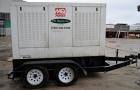Used MQ Power 115kW standby (104kW prime) diesel generator set. MQ model KD115. Volvo engine model TD 720 GE, SN-5300669869. Generator model 363PSI1607, SN- LM-379211-1202, 3/60/120/208/277-480V, vol...