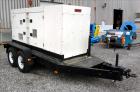 Used MQ / Multiquip 158kW standby, 144kW (180kVA) prime, portable / trailered diesel generator set, model DCA-180SSK, SN-3700232. Komatsu SA6D108E-2 engine rated 217 hp at 1800 RPM, SN-32937. 3/60/27...