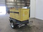Used Olympian / Generac 20 kW trailered portable diesel generator set, model 94A-04230. 3/60/ 120/240V. 1370 hours. Year 1994.