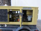 Used Olympian / Generac 20 kW trailered portable diesel generator set, model 94A-04230. 3/60/ 120/240V. 1370 hours. Year 1994.