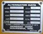 Used CAT / Olympian 100 kW natural gas generator set, model 97A02875-S, SN-2035167. Generac 7.4 L engine. 3/60/120/208V, 12 lead reconnectable to other voltages. 400 Amp main-line circuit breaker. We...