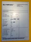 Used Caterpillar / Olympian 100 kW Standby Diesel Generator Set, Model D100P1.