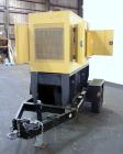 Used Cat / Olympian 40kW Standby (36kW prime) Trailered Diesel Generator Set, Model D40P2, SN-OLY00000PNPF02914. Perkins engine rated 75 HP @ 1800 RPM. 3/60/120/208V. 12 lead reconnectable. 150 Amp m...