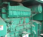 Used Cummins Onan 350 kW standby (315 kW prime) diesel generator set, model 350 DFCC, unit serial #L950594172. Cummins NTA855-G3 engine serial #11791412, rated 535 HP @ 1800 RPM, turbocharged and aft...