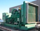 Used Cummins Onan 750 kW Standby Diesel Genset, Model 750DFJA. Cummins model KTA38-G1 engine rated 1135 HP @ 1800 RPM. Engine SN-33124087. 3/60/277/480V, 2500 Amp main-line circuit breaker. Block hea...
