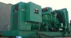 Used Cummins Onan 750 kW Standby Diesel Genset, Model 750DFJA. Cummins model KTA38-G1 engine rated 1135 HP @ 1800 RPM. Engine SN-33124087. 3/60/277/480V, 2500 Amp main-line circuit breaker. Block hea...