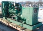 Used Cummins Onan 750 kW Standby Diesel Genset, Model 750DFJA. Cummins model KTA38-G1 engine rated 1135 HP @ 1800 RPM. Engine SN-33124087. 3/60/277/480V, 2500 Amp main-line circuit breaker. Block hea...