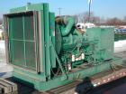 Used Cummins Onan 750 kW Standby Diesel Genset, Model 750DFJA. Cummins model KTA38-G1 engine rated 1135 HP @ 1800 RPM. Engine SN-33124087. 3/60/277/480V, 2500 Amp main-line circuit breaker. Block hea...
