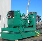 Used Cummins / Onan 80 kW standby diesel generator set, rated 58kW as single phase. Set model number 80DGDAL30481M, SN-A890201023,Cummins enginemodel 3597 SN-44324308 rated 135HP @ 1800RPM. gen 1/60/...