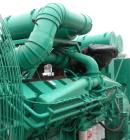 Used Cummins/Onan 1500 kW Standby Diesel Generator Set, model1500DFMB, serial #G920477218. Cummins model KTTA50-G2 engine rated 2220 hp @ 1800 rpm. 3/60/277/480V. Block heaters. 2000 amp circuit brea...