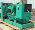 Used Cummins / Onan 175 KW standby / 160 KW prime diesel generator set, model DGFB, serial #A960596178. Cummins 6CTA8.3-G2 engine, serial #45291041, rated 277 hp @ 1800 rpm, turbocharged and aftercoo...