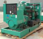 Used Cummins / Onan 175 KW standby / 160 KW prime diesel generator set, model DGFB, serial #A960596178. Cummins 6CTA8.3-G2 engine, serial #45291041, rated 277 hp @ 1800 rpm, turbocharged and aftercoo...