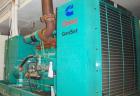 Used Onan model DFCB-4477833 generator, 375 kW, Cummins N.T.A. 855-62-855 CID diesel engine withi fuel tank below engine, transfer switch.