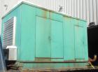 Used Cummins / Onan 250kW standby diesel generator set. Generator set model 250DFM L28920N, SN-E890238107. Cummins NT-855-G3 engine, SN-30318190, rated 390 HP @ 1800 RPM. Generator 3/60/277/480V mode...