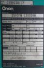 Used Cummins / Onan 250kW standby diesel generator set. Generator set model 250DFM L28920N, SN-E890238107. Cummins NT-855-G3 engine, SN-30318190, rated 390 HP @ 1800 RPM. Generator 3/60/277/480V mode...