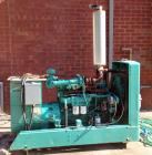 Used Onan 75 Diesel Generator Set. Model 75.ODYC-15R/27462K, 60Hz, 1800 RPM. Single Phase 50 KW and 62.5 KVA, Three Phase 75 KW and 93.8 KVA. 797 hours.