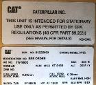 Used Caterpillar 500 kW Standby Diesel Generator Set