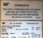 Used- Caterpillar 500 kW Standby Diesel Generator Set