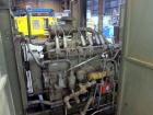 Used Stewart & Stevenson / Waukesha 80kW continuous natural gas generator set. Waukesha model F11G natural gas engine rated 114HP @ 1800 RPM SN-5350202. 3/60/277-480V. Weather enclosure. Engine yr 19...